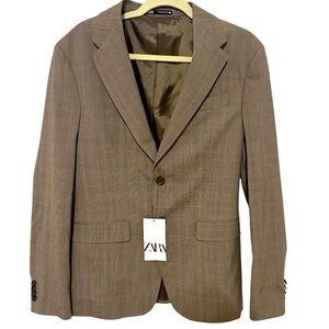 Zara Men's Brown Blazer